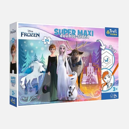 ديزني - أحجية وتلوين فروزن 3 في 1