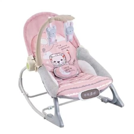 كرسي هزاز للأطفال رائع مع موسيقى يسمح للطفل بالإسترخاء