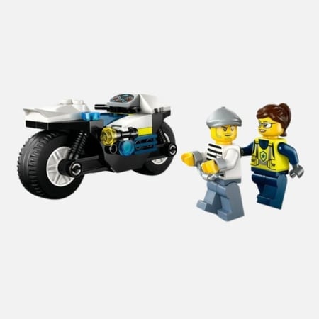 ليغو - ألعاب أطفال مطاردة الدراجات النارية للشرطة – مغامرات أكشن ممتعة