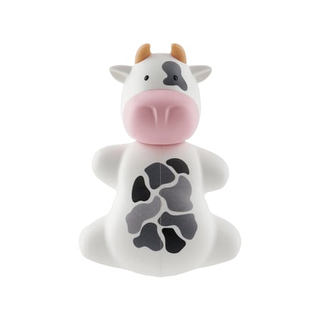 فليبر - حامل فرشاة الأسنان على شكل بقرة