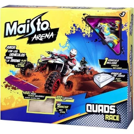 مايستو - مجموعة رملية فنية لدراجة رباعية واحدة - رمل 450 جرام