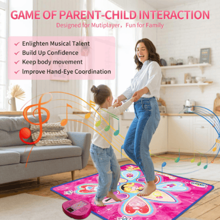 بساط  رقص للأطفال تحتوي على 7 أوضاع