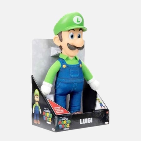 لعبة أطفال مجسم لويجي سوبر ماريو 15 إنش – تجربة تفاعلية ممتعة حكاية طف