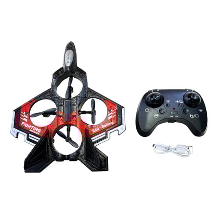 طائرة مقاتلة 2.4 جيجا هيرتز - متضمنة بطارية  3.7 فولت