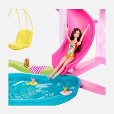 باربي - بيت دمية أحلام باربي أكثر من 75 قطعة - شراء العاب