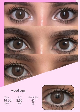 عدسات وود wood زينة