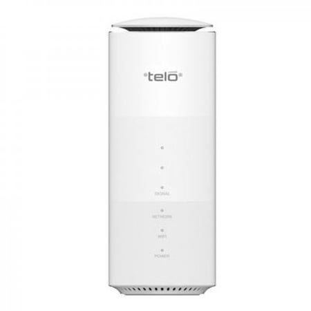 تيلو، راوتر منزلي ، 5 جي، حتي 32 مستخدم، تغطية حتي 80 متر، ابيض