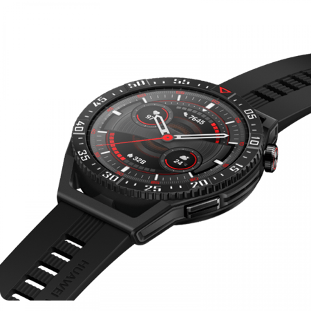 هواوي جي تي 3 اس اي، ساعه ذكية 46 مم ، اسود