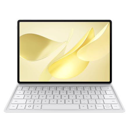 هواوي ميت باد، 12 اكس بوصة، الاصدار الورقي الجديد، واي فاي، 256 جيجا، لوحة مفاتيح، أبيض