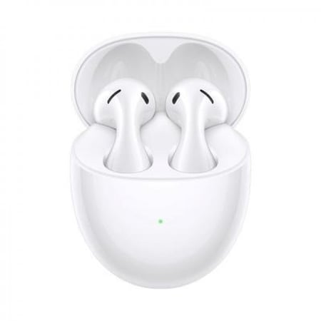 هواوي، سماعة فري بودز 5، مع تقنية إلغاء الضجيج الذكية، ابيض