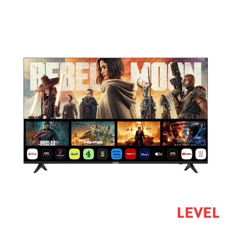 شاشة ليفيل 43 بوصة FHD سمارت ويبوس بدون ايطار - 103783