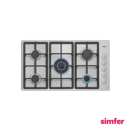 عالم الاجهزة ودى ستورز اجهزة منزلية سطح سمفر ستانليس بلت ان ستيل 90 سم