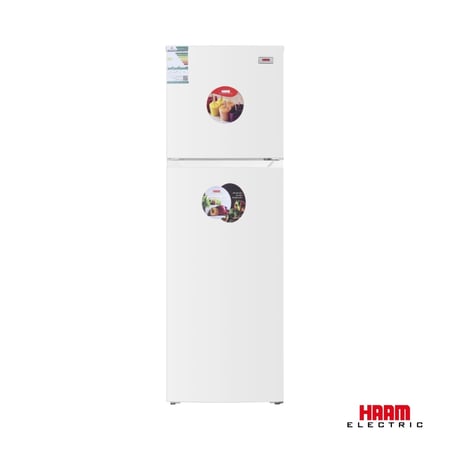 ثلاجة هام بابين ابيض 8.9 قدم  - 102709