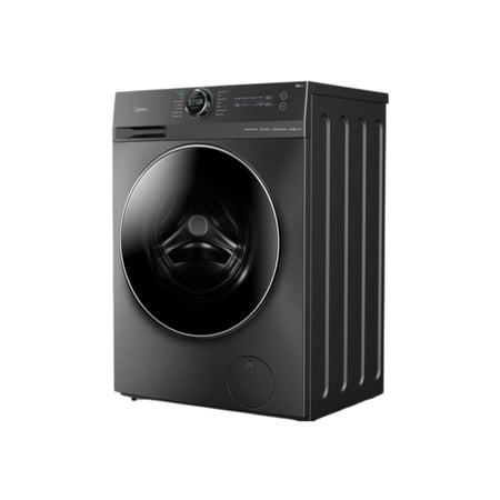 103105 - غسالة ميديا تنشيف 100% فتحة امامية سلفر10 ك 16 برنامج موديل MF200D100WTSA