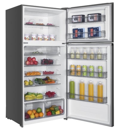 ثلاجة هام بابين استيل 22.4 قدم انفرتر - 102665