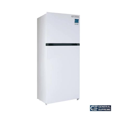 عالم الاجهزة ودى ستورز اجهزة منزلية جنرال سوبريم , ثلاجة بابين مع فريز