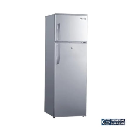 عالم الأجهزة ودي ستورز أجهزة ثلاجة بابين جنرال سوبريم 8,9قدم ثلج استيل