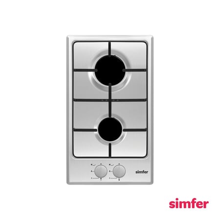 عالم الاجهزة ودى ستورز اجهزة منزلية سطح سمفر غاز استيل بلت ان 30 سم 2ع