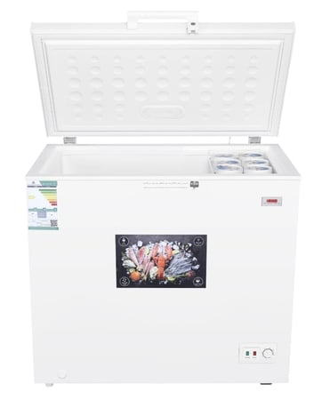 فريزر هام  أفقي 7.1 قدم أبيض - 102705