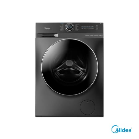 103105 - غسالة ميديا تنشيف 100% فتحة امامية سلفر10 ك 16 برنامج موديل MF200D100WTSA