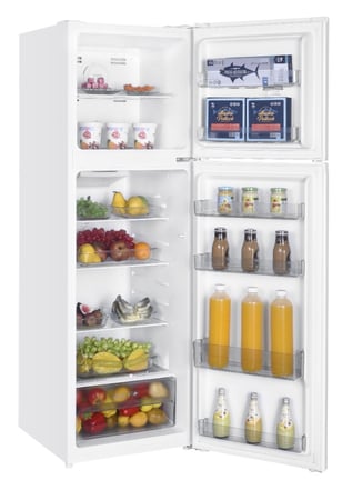 ثلاجة هام بابين ابيض 8.9 قدم  - 102709