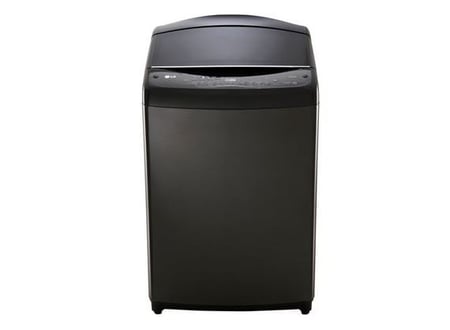 WTV19HHM غسالة تعبئة علوية سعة 19 كجم تايلندي  ، لون ستانلس فضي ، بخار ، تنظيف تلقائي للحوض ، حوض من الفولاذ المقاوم للصدأ بالكامل ، ، ™ThinQ