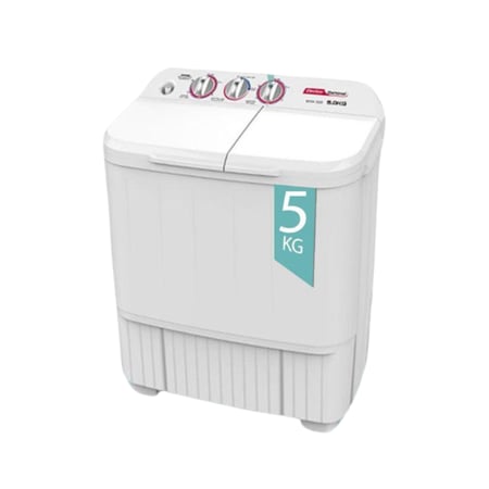 غسالة حوضين الكترو جنرال 5 كيلو WXK-500