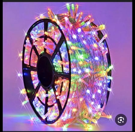 إضاءة LED بطول100 ملون