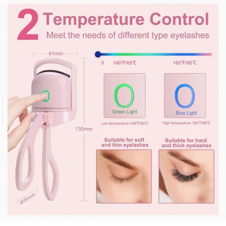 اداة تجعيد الرموش الكهربائية