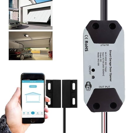 جهاز التحكم في فتح باب الكراج الذكي من Tuya.00