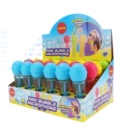 باكو | فقاعات الصابون على شكل ميكروفون - 24 حبه