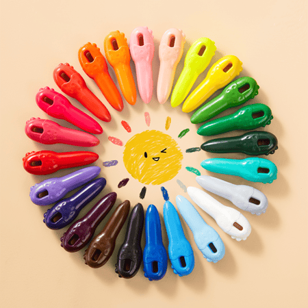 جارميلو | أقلام المفتاح الشمعيه - 24 لون