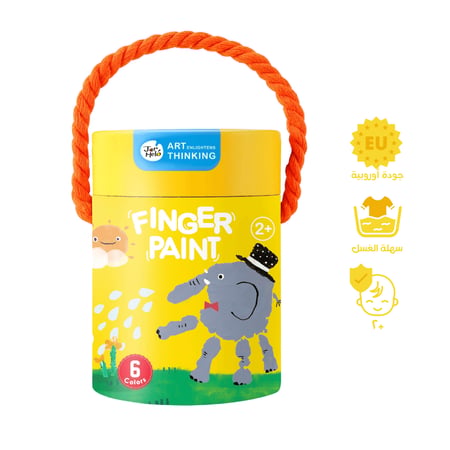 FINGER PAINT 6 COLOURS SET