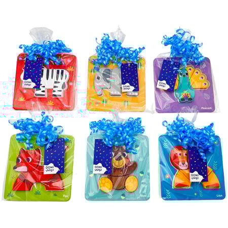 توزيعات | لعبة تركيب الحيوانات من عمر + 12 شهر