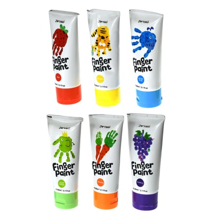 finger paint easy to washable
