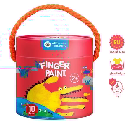 جار ميلو | مجموعة طلاء أصابع بتركيبة آمنه لعمر+24 شهراً - 10 ألوان