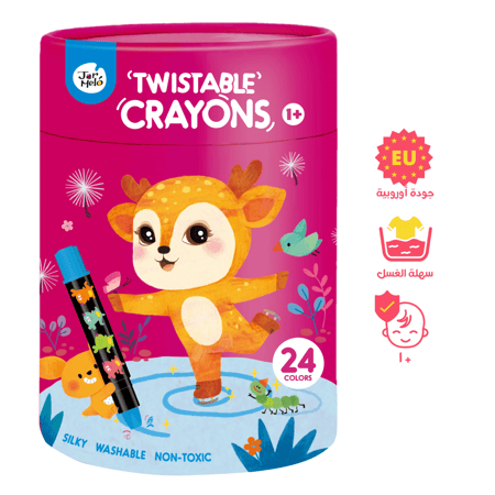 Jar Melo Crayons for Toddlers
