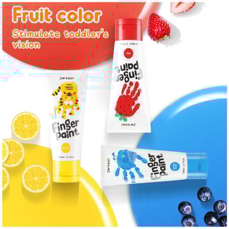 جار ميلو | مجموعة طلاء أصابع بتركيبة آمنه لعمر+24 شهراً - 10 ألوان