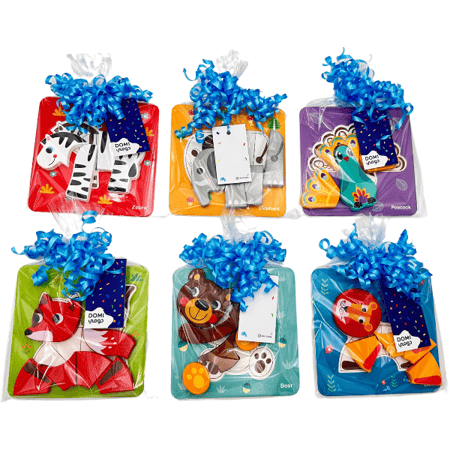 توزيعات | لعبة تركيب الحيوانات من عمر + 12 شهر