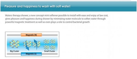 الدش المعالج بالتوت