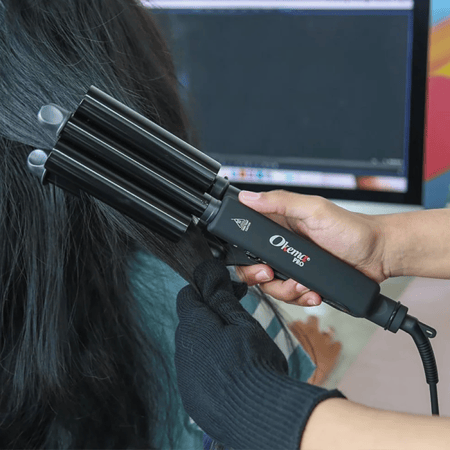 ويفي تمويج وتكسير الشعر الثلاثي مـن اوكيما OK-707