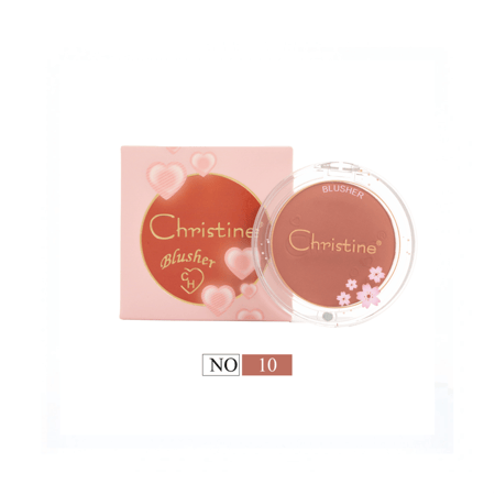 بلاشر احمر خدود رقم 10 من كرستين CH-B2317
