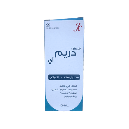 محلول فريش دريم اي للعدسات اللاصقة 100 مل