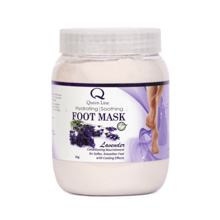 كوين لاين قناع القدمين بخلاصة الافندر 1ك