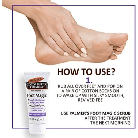 بالمرز مرطب القدم بتركيبة الكاكاو والزبدة 60 جم