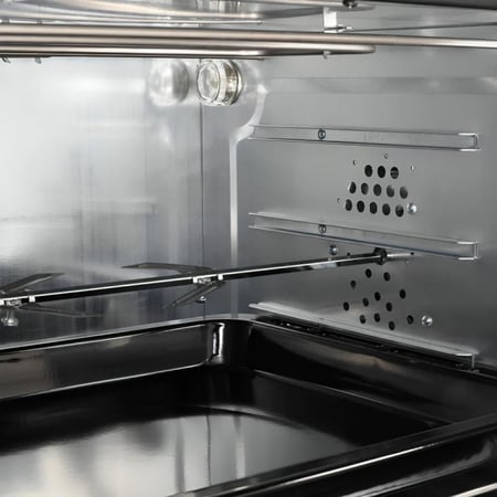 فرن كهربائي Luxell سعة 70 لتر وقوة 2500 واط مع شواية - موديل LX9645