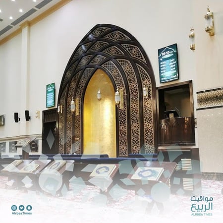 ساعة مواقيت الصلاة ذكية للمساجد والمنازل تعمل عبر HDMI مع تحكم كامل