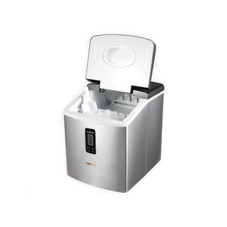 صانعة ثلج كولين سعة 3.2 لتر - شاشة تحكم رقمية LCD - لون فضي - موديل 808100009