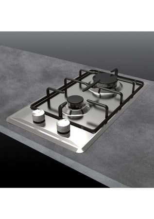 سطح جليم غاز بلت إن 2 شعلة – استيل – إشعال ذاتي – صناعة إيطالية – موديل P3FVFI