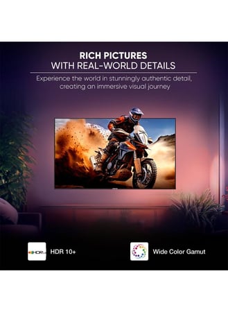 شاشة نيكاي 50 بوصة QLED 4K – Google TV – Dolby Vision